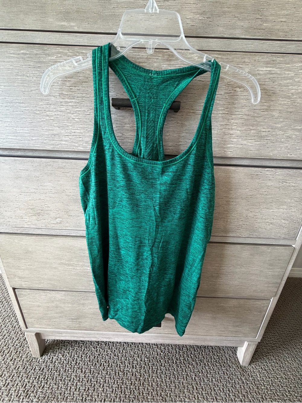 Lululemon Swiftly Tech Racerback Tank Hip Length Green 12